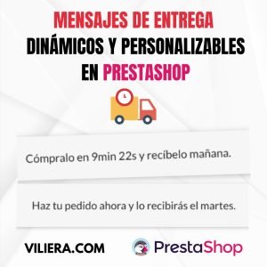 Script Personalizable de Mensaje de Entrega para PrestaShop