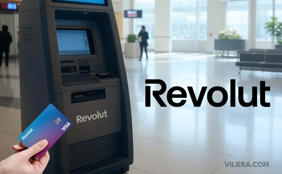Revolut Instala Cajeros Automáticos en Aeropuertos Españoles: Una Propuesta Innovadora