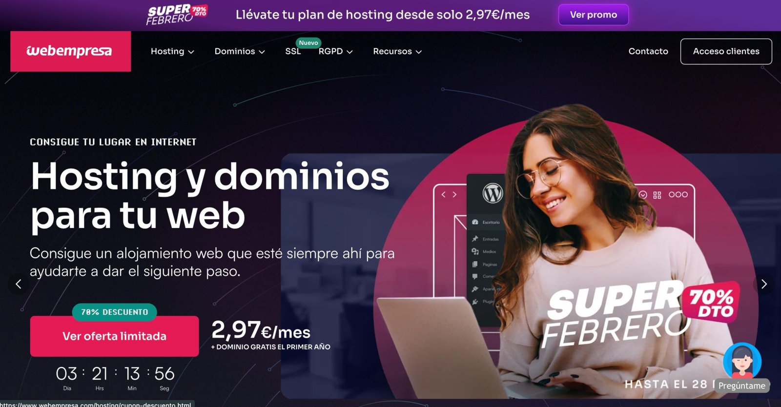 4. Webempresa: Fiabilidad y Seguridad