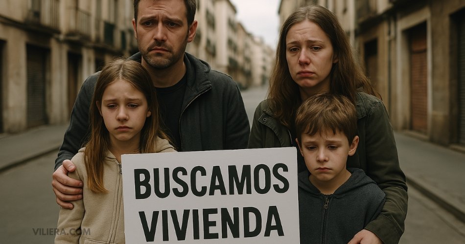 Famila desesperada para tener una vivienda- viliera