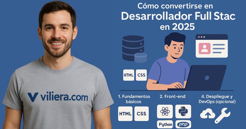 Cómo Convertirse en Desarrollador Full Stack