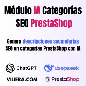 MODULO PRESTASHOP - Descripciones secundarias SEO en categorías PrestaShop